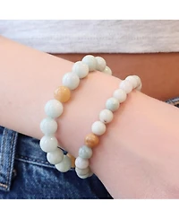 The Lovery Jade Bead Stretch Bracelet - 10 millimeters