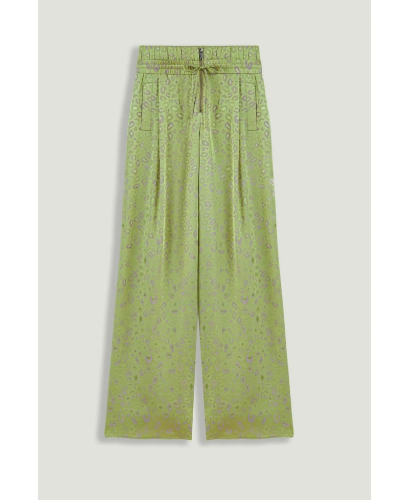 Nocturne Women's Printed Wide-Leg Trousers