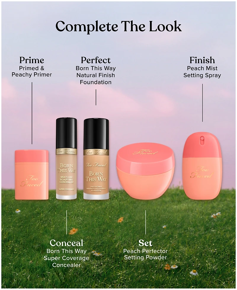 Too Faced Primed and Peachy Hydrating Face Primer, 1 oz.