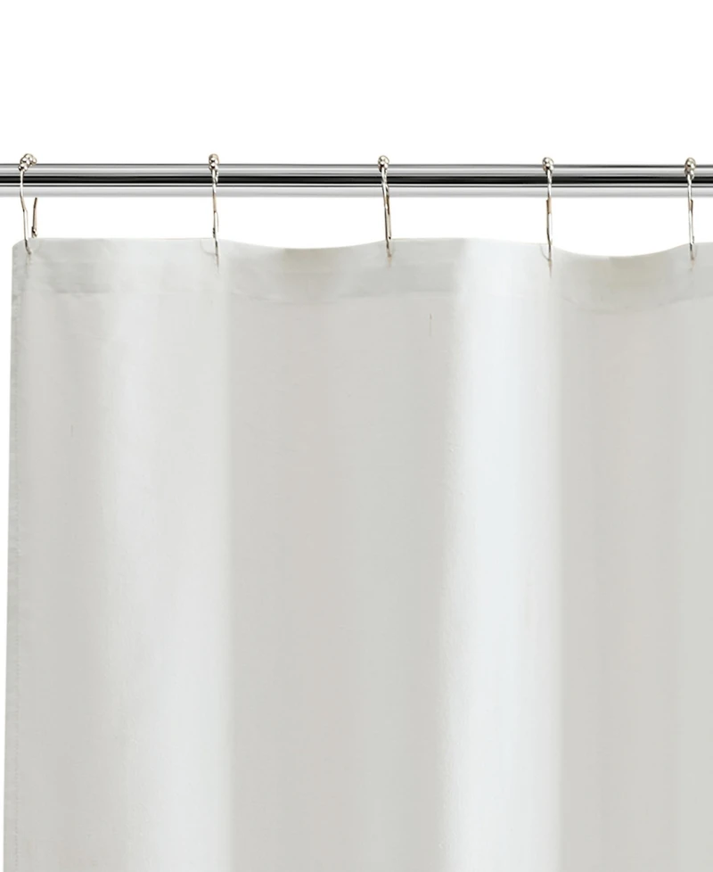 Tommy Hilfiger Th Logo Stripe Printed Shower Curtain, 72" x 72"