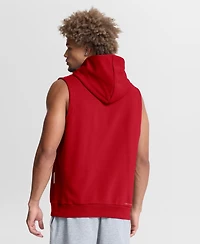Nike Men's Red Philadelphia Phillies Authentic Collection Standard Issue Dri-fit Sleeveless Hoodie