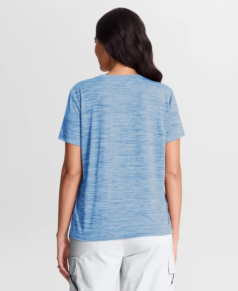 Nike Women's Light Blue Philadelphia Phillies Authentic Collection Alternate Logo Velocity Dri-fit T-Shirt