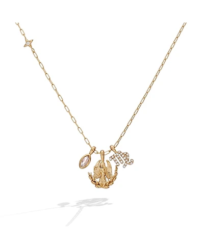 Alex and Ani Virgo Zodiac Charm Cluster Necklace