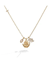 Alex and Ani Virgo Zodiac Charm Cluster Necklace