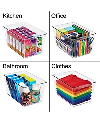 Sorbus Pack Large Clear Storage Containers for Pantry, Fridge, Cabinet