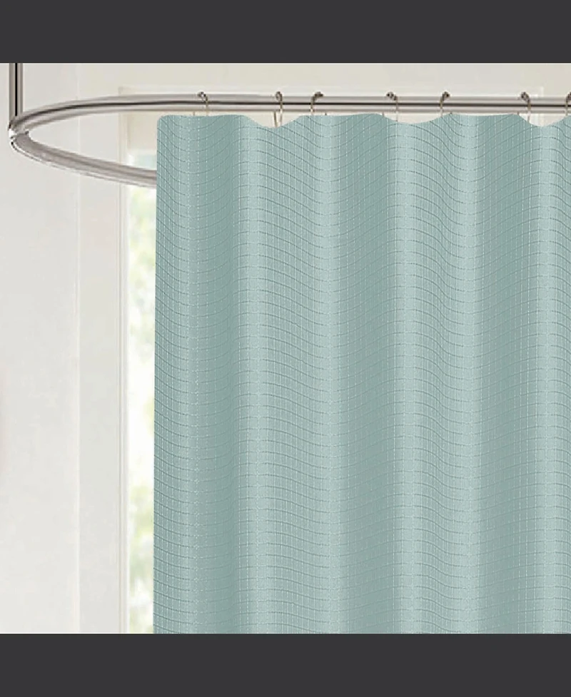 Rt Designer Collection Bliss Waffle Shower Curtain
