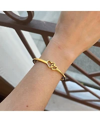 Mantra The Love Between A Mother And Daughter Knows No Distance - Heart Bracelet