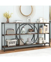 Slickblue Modern 3-Tier Console Table for Entryway or Hallway