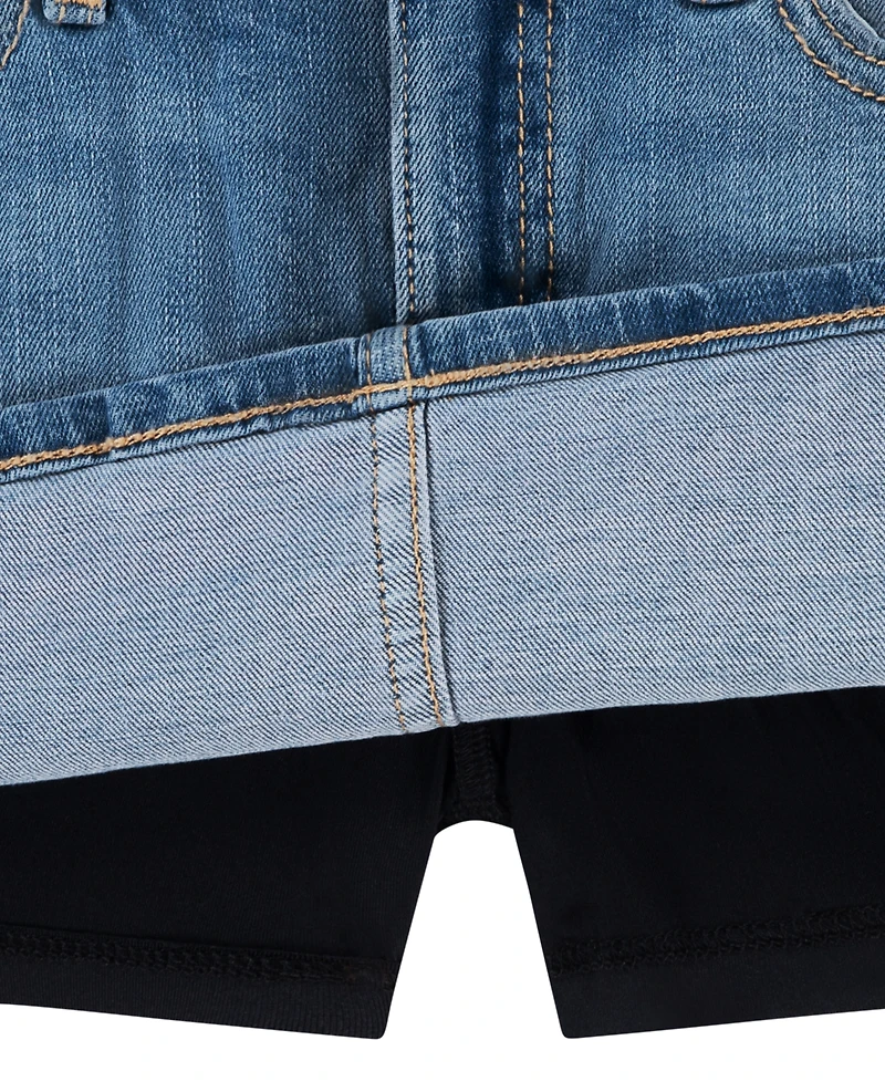 abercrombie kids Girls' 5-16 Denim Mini Skort
