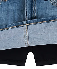 abercrombie kids Girls' 5-16 Denim Mini Skort