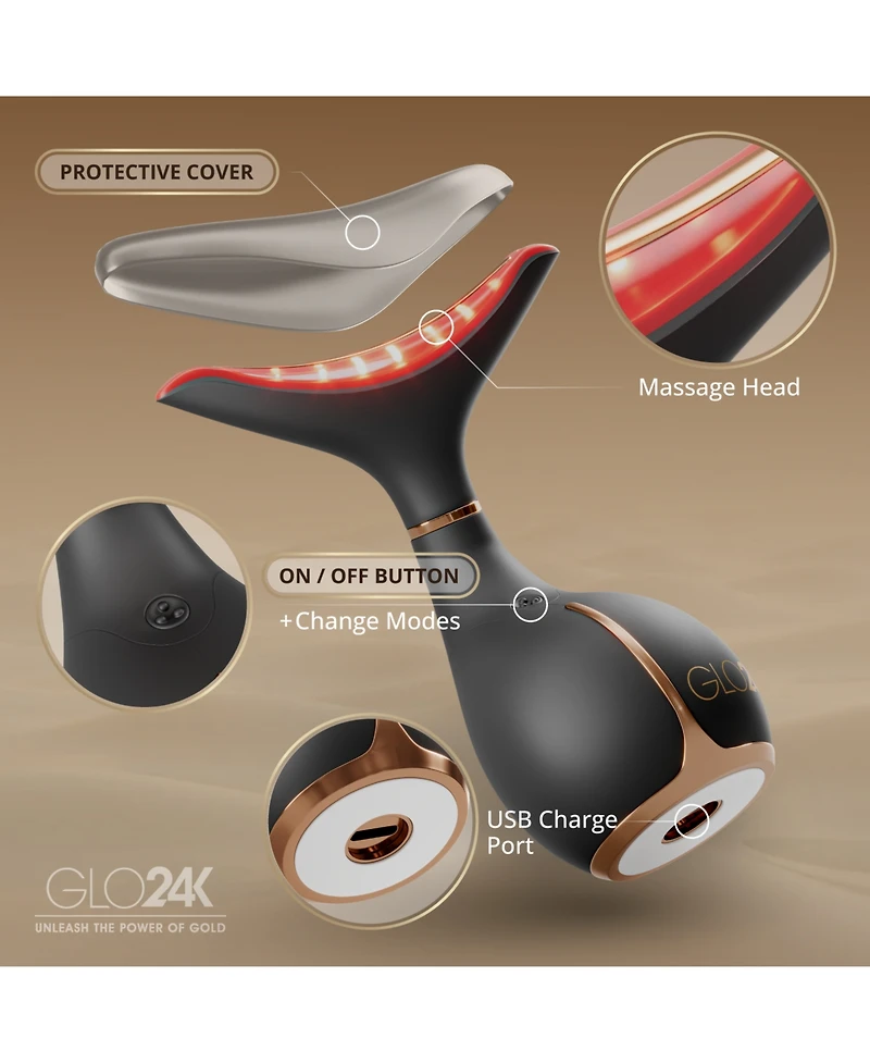 GLO24K Neck Sculpt and Lift Beauty Set