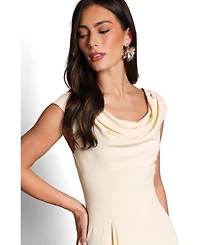 Coast Women's Off Shoulder Crepe Midi Dress