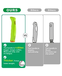 Xdovet Garden Tool Set Heavy Duty Kit Gloves Kneeling Pad Pruner Trowel Rake Weeder Transplanter