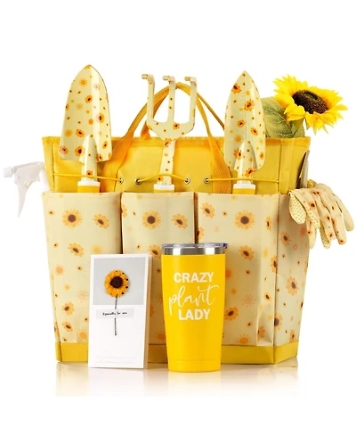 Xdovet Sunflower Gardening Tools Set For Women Crazy Plant Lady