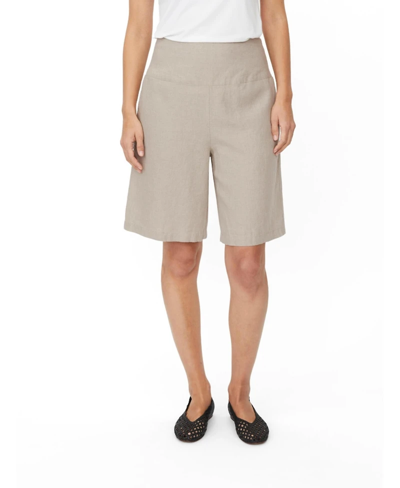 Masai Copenhagen Women's Mapinja Smock Waist Linen Shorts