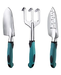 Xdovet Garden Tools Set Aluminum Rubberized Handle Durable