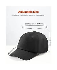 Aoligeijs Baseball Cap, Plain Baseball Hat with Breathable Pure Cotton Fabric, Adjust Size,- Blank 12 Pack Bulk Caps Ideal for Running, Workouts