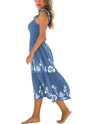 Cupshe Women's Peak Season Floral Maxi Beach Dress
