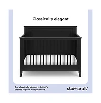 Storkcraft Solstice 5-in-1 Convertible Crib