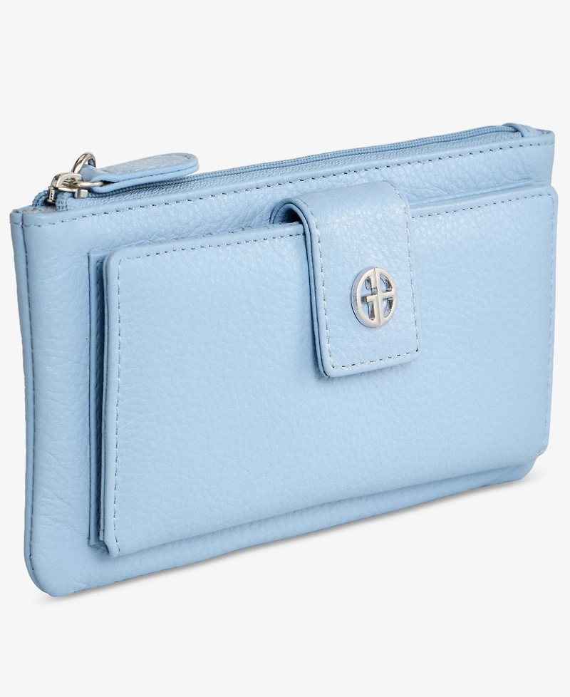 Giani Bernini Softy Grab & Go Leather Wristlet, Created for Macy's
