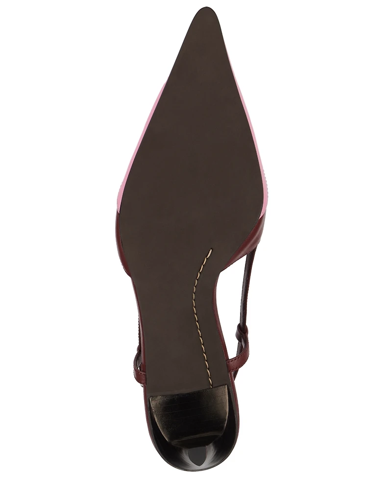 Jeffrey Campbell Women's Booshky Cap-Toe Slingback Pumps