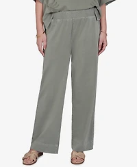 Ruby Rd. Petite Snow Wash Elastic Waist Pants