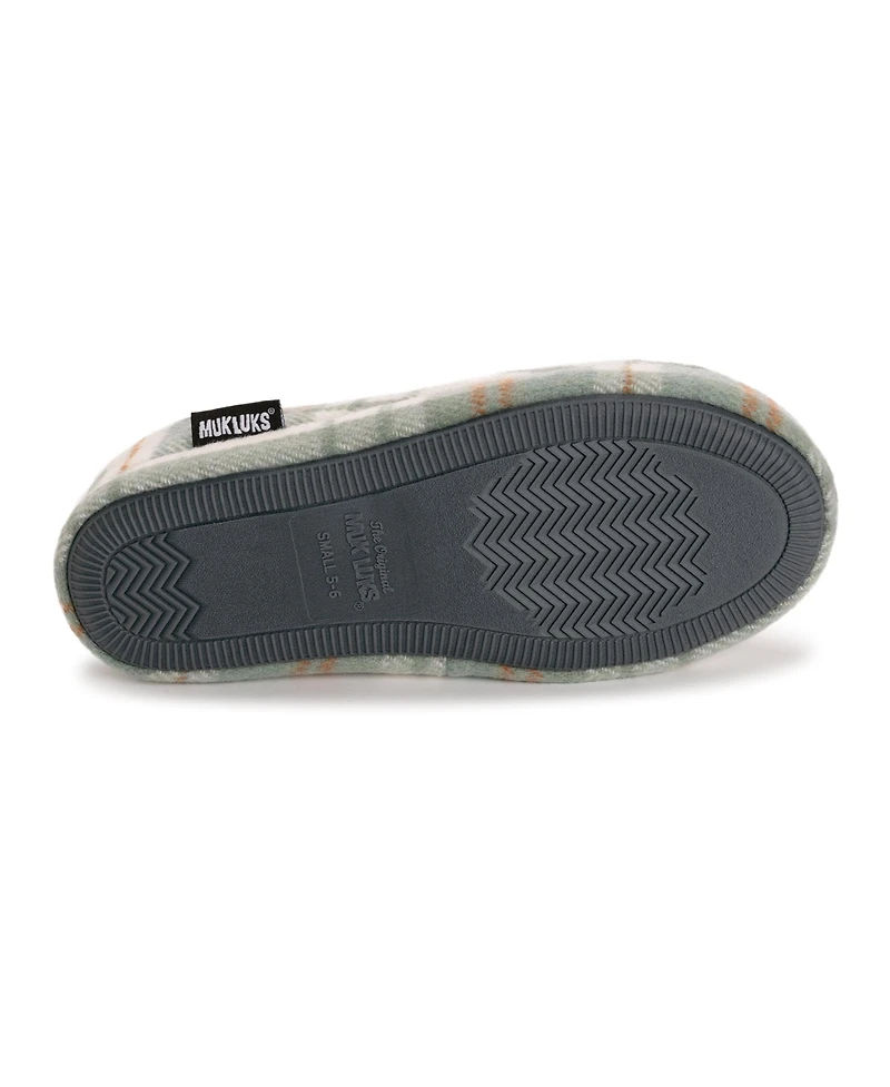 Muk Luks Women's Punch Needle Fall Halloween Novelty Scuff Slipper