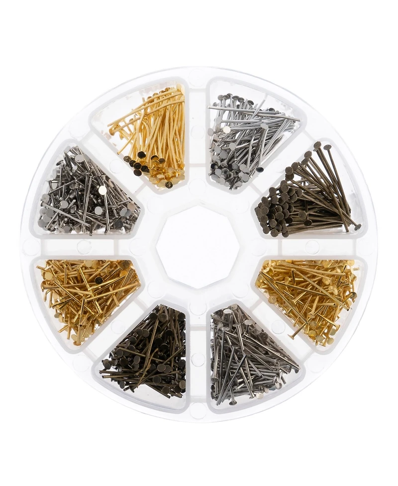 John Bead 8-Slot Jump Rings Jewelry Findings Kit Assortment