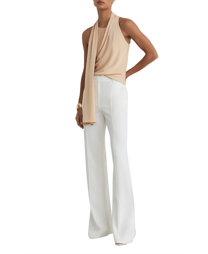Reiss Women's Taylor Scarf Detail Top