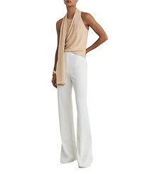 Reiss Women's Taylor Scarf Detail Top