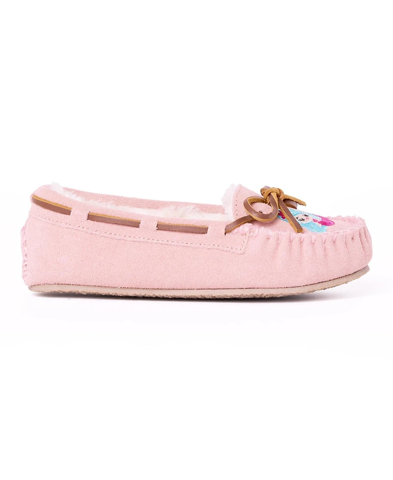 Minnetonka Kids' Cassie Suede Mermaid Slippers