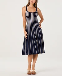 Astr the Label Women's Irecia Scoop Neck Midi Sweater Dress