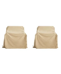Busdays Patio Outdoor Club Chair Cover Set of 2 Waterproof Weather Resistant Furniture Protector