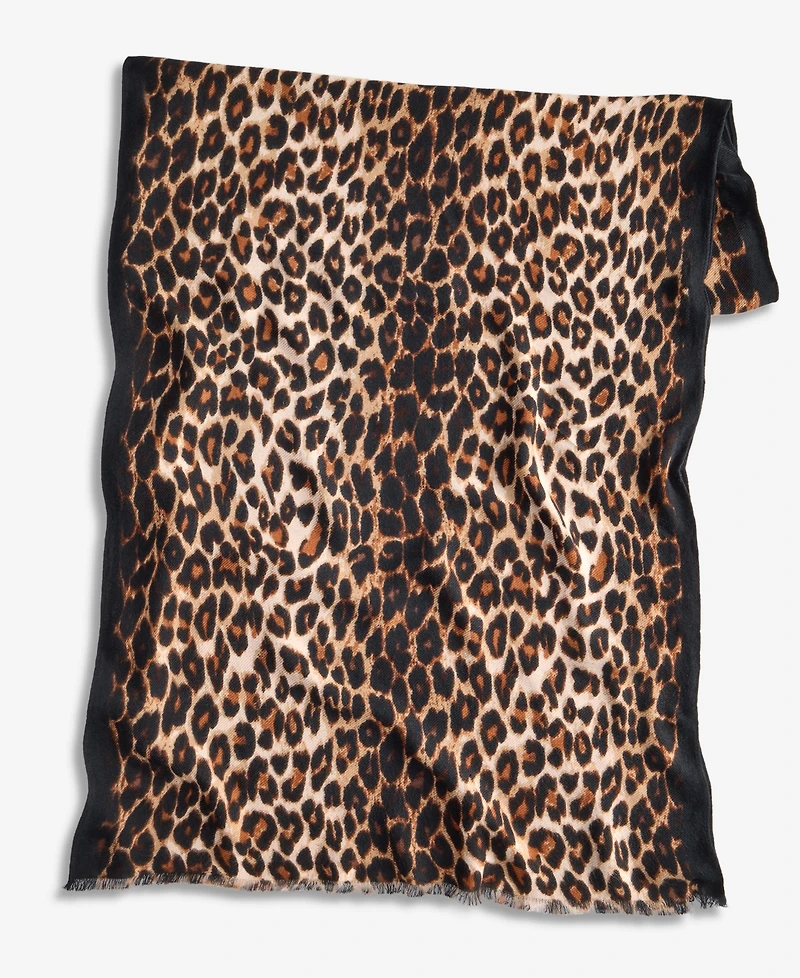 I.n.c. International Concepts Classic Leopard Print Scarf, Macy's Exclusive
