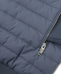 Reiss Men's Freddie Quilted Hybrid Jacket