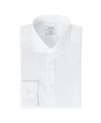 Reiss Men's Cotton-Satin Cutaway-Collar Slim-Fit Shirt