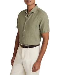 Reiss Men's Holiday Linen Shirt