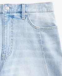 On 34th Women's High-Rise Twist Seam Wide-Leg Jeans, Regular & Short, Macy's Exclusive