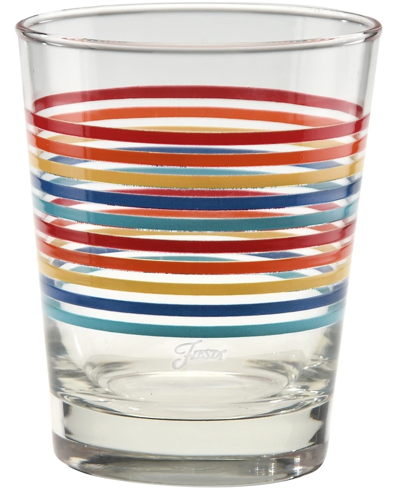 Fiesta Vibrant Double Old Fashioned Glasses, Set of 6