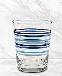 Fiesta Coastal Blues Double Old Fashioned Glasses, Set of 6