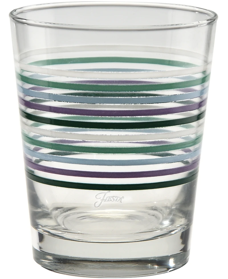 Fiesta Lavender Bloom Double Old Fashioned Glasses, Set of 6
