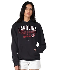 G-iii 4Her by Carl Banks Women's Black Carolina Hurricanes Filigree Logo Pullover Hoodie