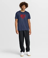 Nike Men's Navy Atlanta Braves Icon T-Shirt