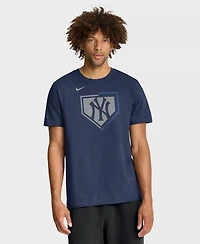 Nike Men's Navy New York Yankees Icon T-Shirt