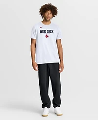 Nike Men's White Boston Red Sox Bold Team Name T-Shirt