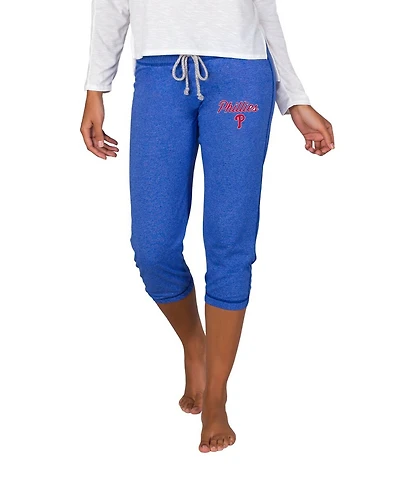 Concepts Sport Women's Royal Philadelphia Phillies Quest Knit Capri Pants