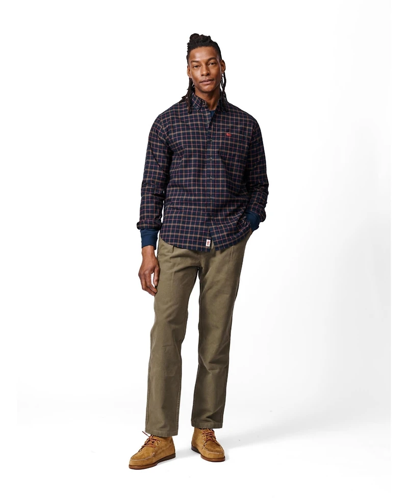 Aubin Men's Merton Brushed Oxford Button Down Shirt