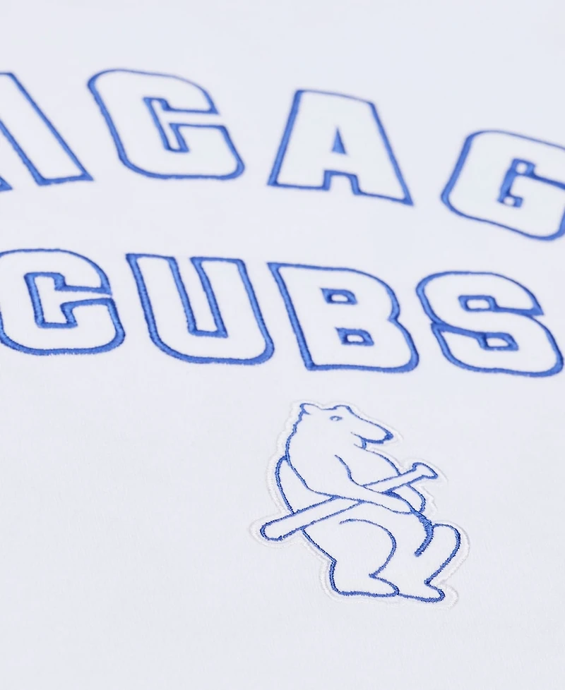 Mitchell & Ness Men's White Chicago Cubs Arctic Fleece Sweatshirt