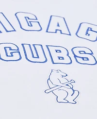 Mitchell & Ness Men's White Chicago Cubs Arctic Fleece Sweatshirt