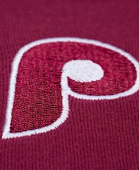 Mitchell & Ness Women's Burgundy Philadelphia Phillies Script Sweatshirt